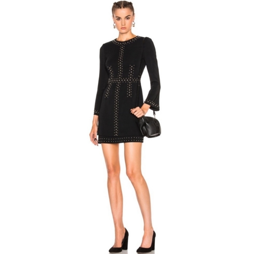 A.L.C. silver studded madison dress NWT